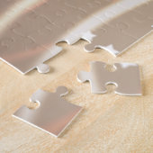 Puzzle Abstrait Brown, Waves Stars Arrière - plan. (Côté)