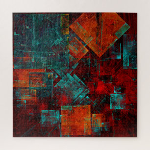 Puzzle Abstrait Cool coloré moderne Motif artistique