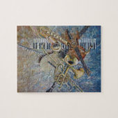 Puzzle abstrait de mélodie (Horizontal)