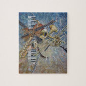 Puzzle abstrait de mélodie (Vertical)