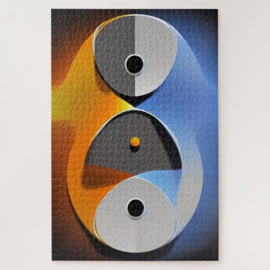 Puzzle Abstrait Enso (Vertical)