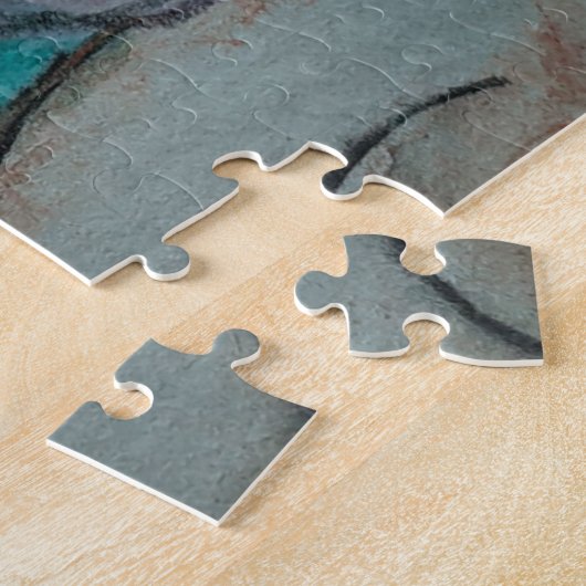 Puzzle Abstrait Floral été (Côté)