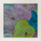 Puzzle Abstrait Floral été (Horizontal)