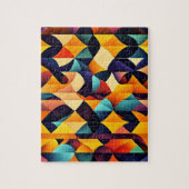 Puzzle Abstrait géométrique (Vertical)