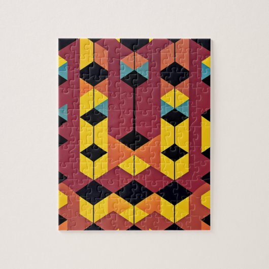 Puzzle Abstrait géométrique (Vertical)