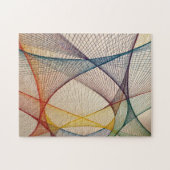 Puzzle Abstrait géométrique - Amusant coloré (Horizontal)