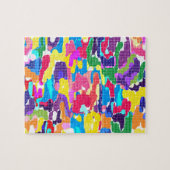 Puzzle Abstrait multicolore (Horizontal)