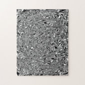 Puzzle Abstrait noir et blanc (Vertical)