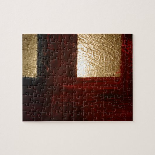 Puzzle Abstrait or (Horizontal)