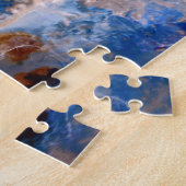 Puzzle Abstrait plage de sable motif motif en mousse d'ea (Côté)