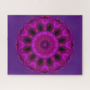 Puzzle Abstrait pourpre