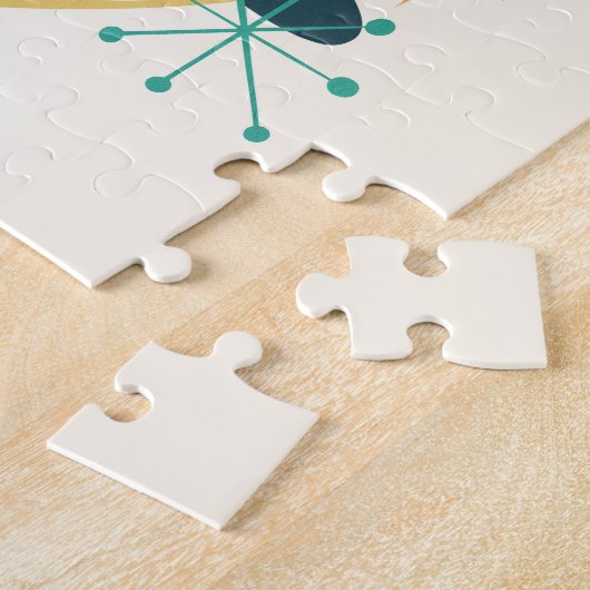 Puzzle Abstrait rétro (Côté)