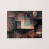 Puzzle Abstrait, rouge, vert Gradation par Paul Klee (Horizontal)