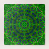 Puzzle Abstrait vert (Horizontal)