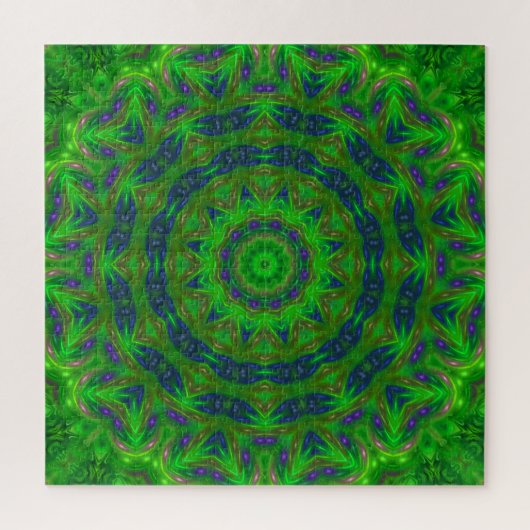 Puzzle Abstrait vert (Vertical)