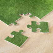 Puzzle Abstrait vert difficile (Côté)