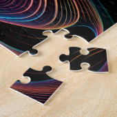 Puzzle abstrait vibrant (Côté)