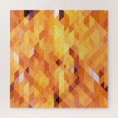 Puzzle Abstraite multicolore, basse mosaïque de poly. (Horizontal)