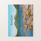 Puzzle Acadia Bubble Mountains Parc national Jordan Pond (Vertical)