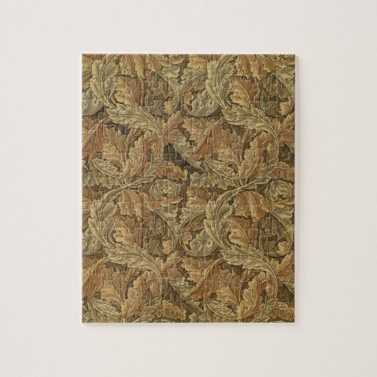 Puzzle Acanthus Feuilles de William Morris, Antique Texti (Vertical)