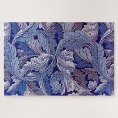 Puzzle Acanthus Purple, William Morris (Horizontal)
