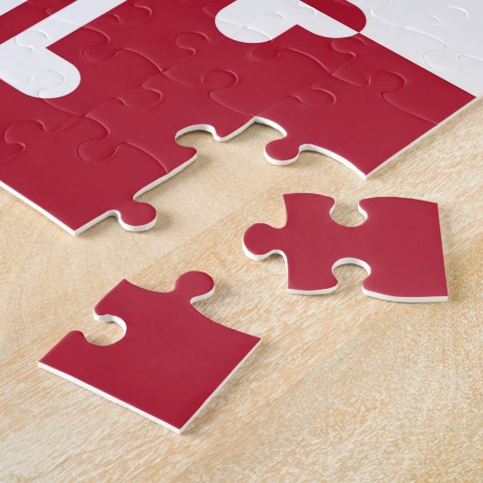 Puzzle Accent de conception de drapeau d'état du Maryland (Côté)