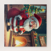 Puzzle Accent de maison de vacances - Décoration de Noël (Horizontal)
