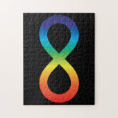 Puzzle Acceptation de la Sensibilisation sur l'autisme de (Vertical)