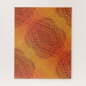 Puzzle Acceptation | Médaillons de saumons rouges orange  (Vertical)