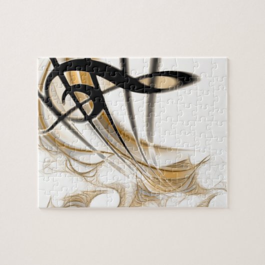 Puzzle Accessoire de design de feuille de musique classiq (Horizontal)