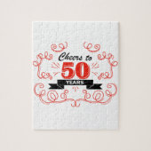 Puzzle Acclamations à 50 ans (Vertical)