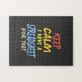 Puzzle Accountant Have A Spreadsheet For That (Horizontal)