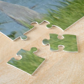 Puzzle Accueil au héron de lac (Côté)