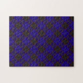 Puzzle Accueil Tartan Plaid Pattern Vert Hume (Horizontal)