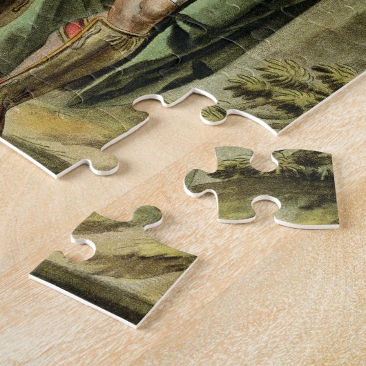 Puzzle Achille dans l'armure, costume pour 'Iphigenia (Côté)