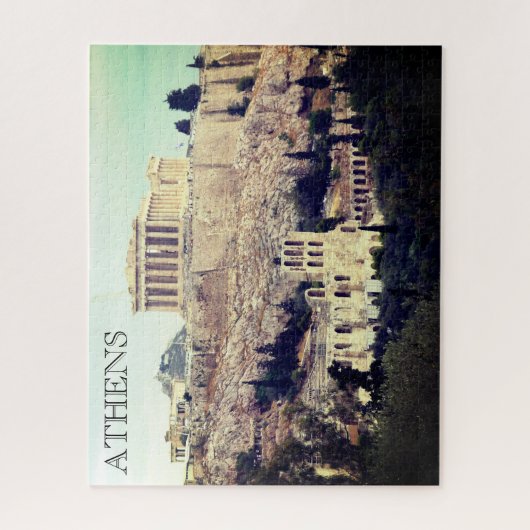 Puzzle Acopolis hill athens (Vertical)