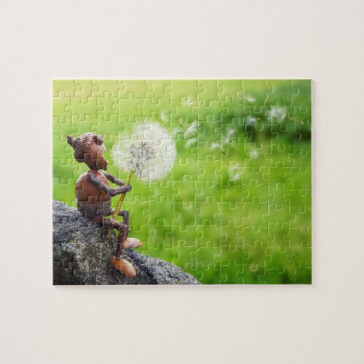 Puzzle Acorn elf rider souffler souffler (Horizontal)