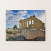 Puzzle Acropole Athènes Grèce Ancien Monde Bâtiments (Horizontal)