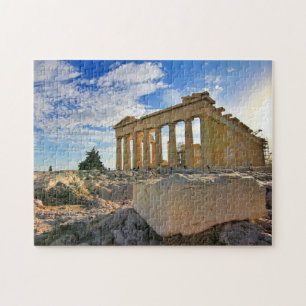 Puzzle Acropole Athènes Grèce Bâtiments anciens du monde