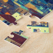 Puzzle Acropole nocturne étoilée Athènes Grèce (Côté)