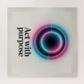 Puzzle Act With Purpose (Horizontal)
