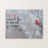 Puzzle Acte de courage (Horizontal)