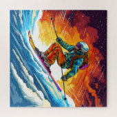 Puzzle Action de ski (Horizontal)