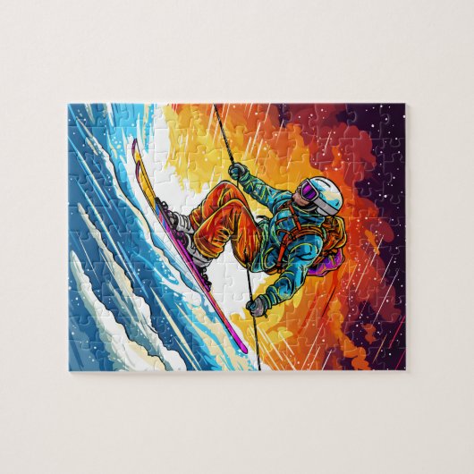 Puzzle Action de ski (Horizontal)