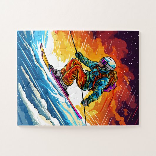 Puzzle Action de ski (Horizontal)