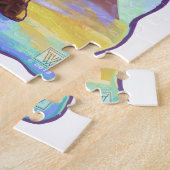 Puzzle Activité de partie personnalisée du chameau (Côté)