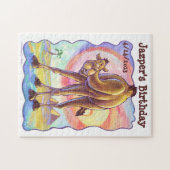 Puzzle Activité de partie personnalisée du chameau (Horizontal)