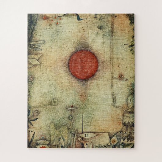 Puzzle Ad Marginem par Paul Klee, Art Abstrait (Vertical)