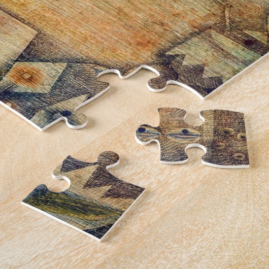 Puzzle Ad marginem - Paul Klee - peinture artistique abst (Côté)