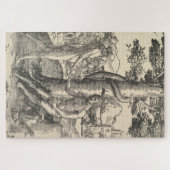 Puzzle Adam and Eve: The Fall of Man (Lucas van Leyden) (Horizontal)